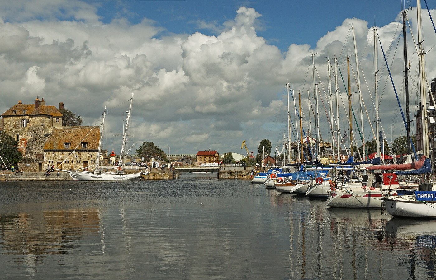 Honfleur Vieux Bassin harbour