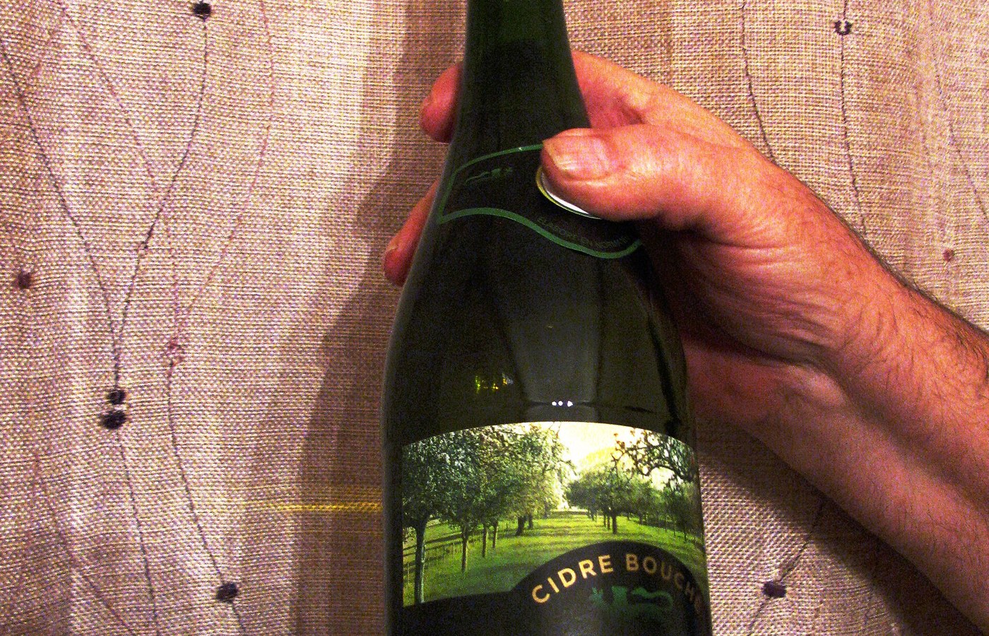 Normandy cider and Calvados country table